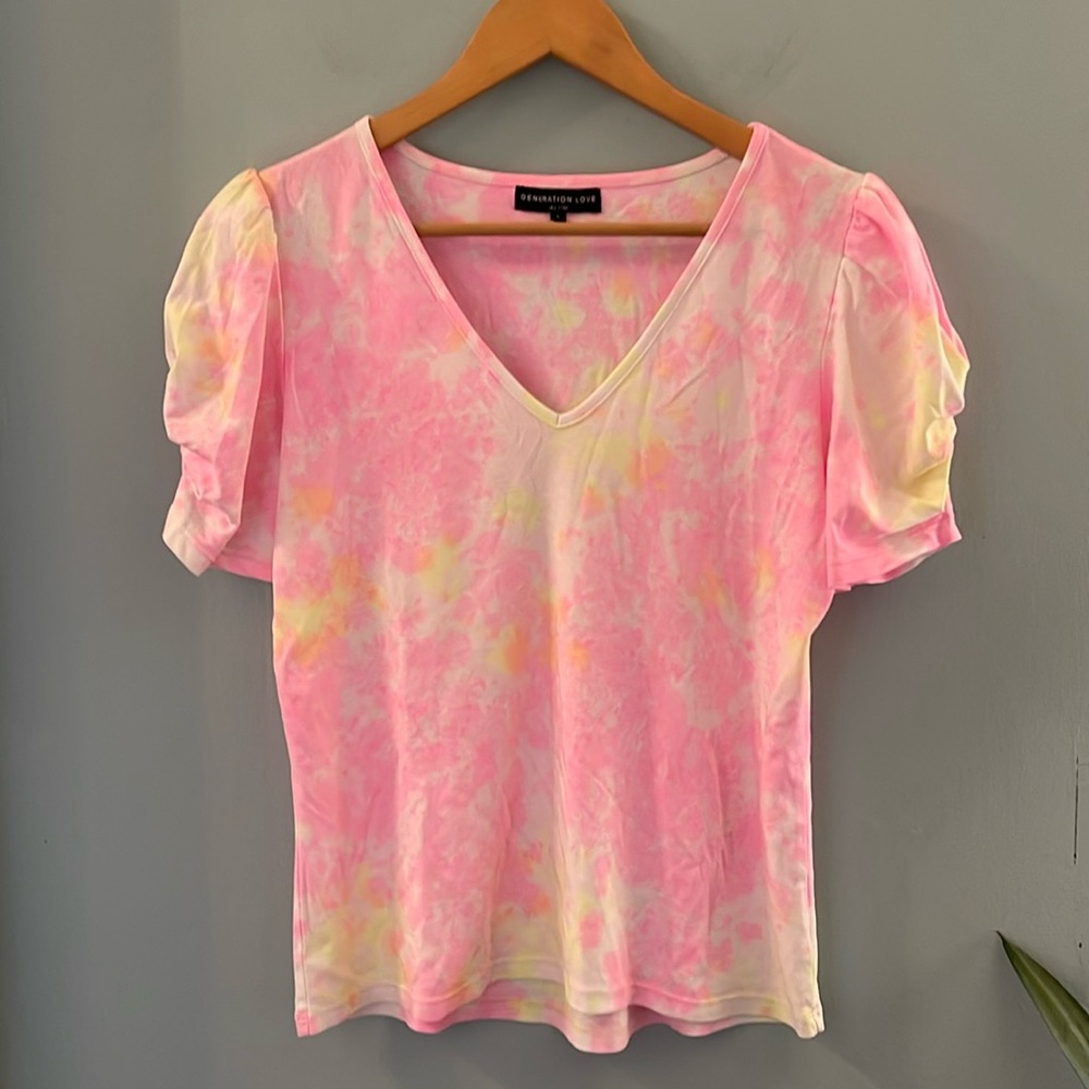 Generation Love Tie-Dye Top - Size S